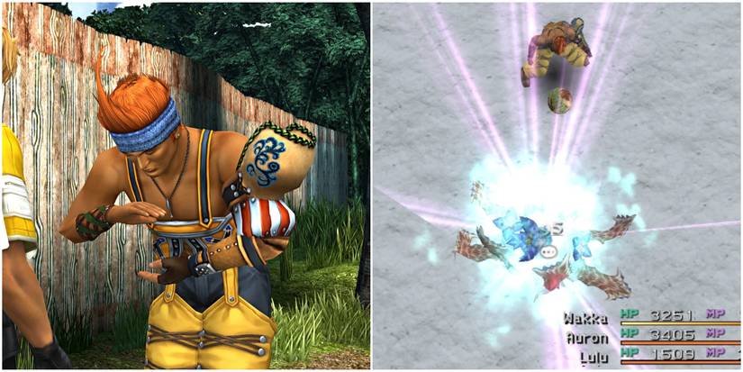 FF10 Wakka Using Silence Buster