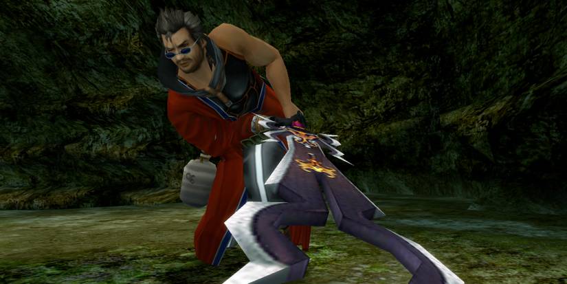 Fina Fantasy 10 Auron Attack