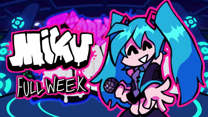 Friday Night Hatsune Miku Vocaloid Mod Promo