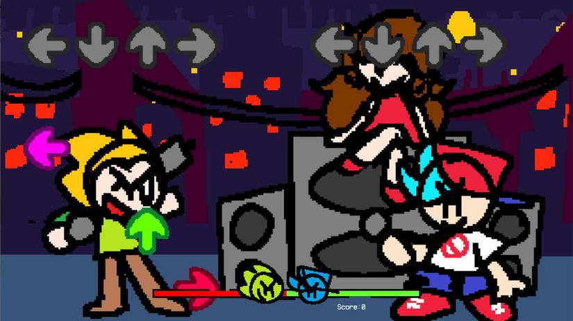 Friday Night Funkin But Bad Mod Gameplay Screenshot