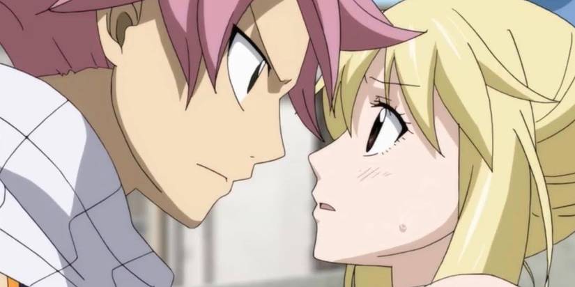 Natsu and Lucy in Fairy Tail