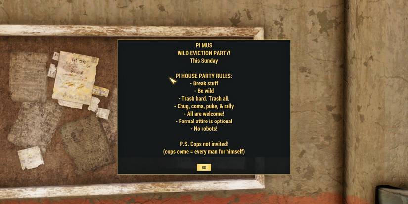 Fallout 76 Party poster