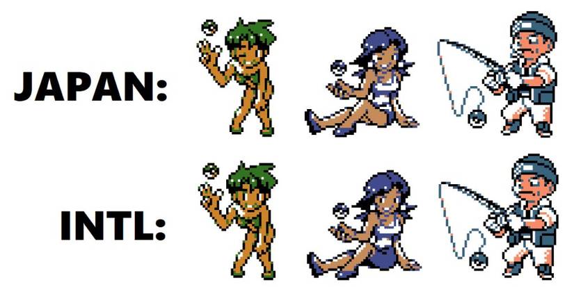 Female Swimmer Beauty Trainer Pokemon Localization