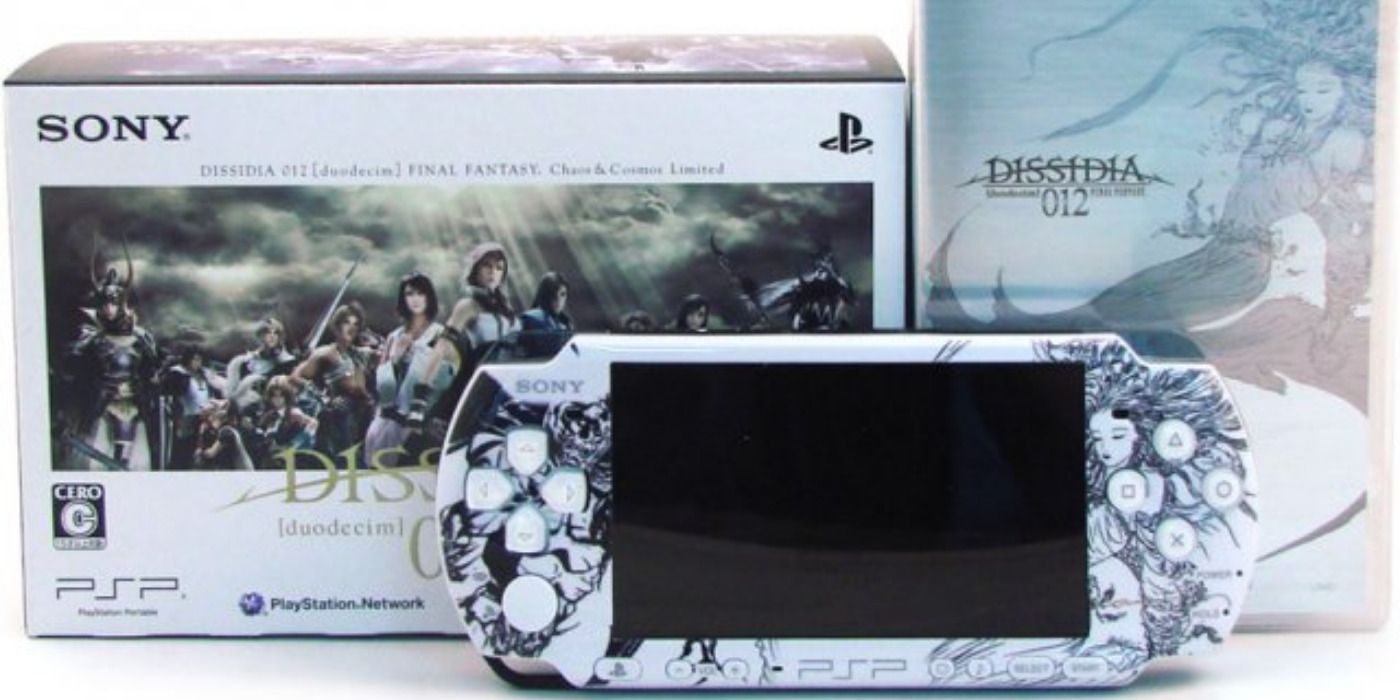 The Dissidia 012 Duodecim Final Fantasy PSP console