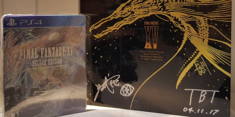 The Final Fantasy XV PS4 console