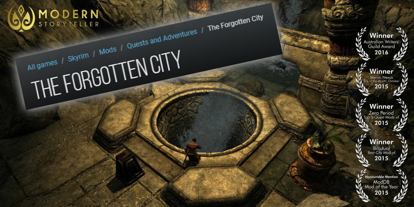 the forgotten city skyrim walkthrough