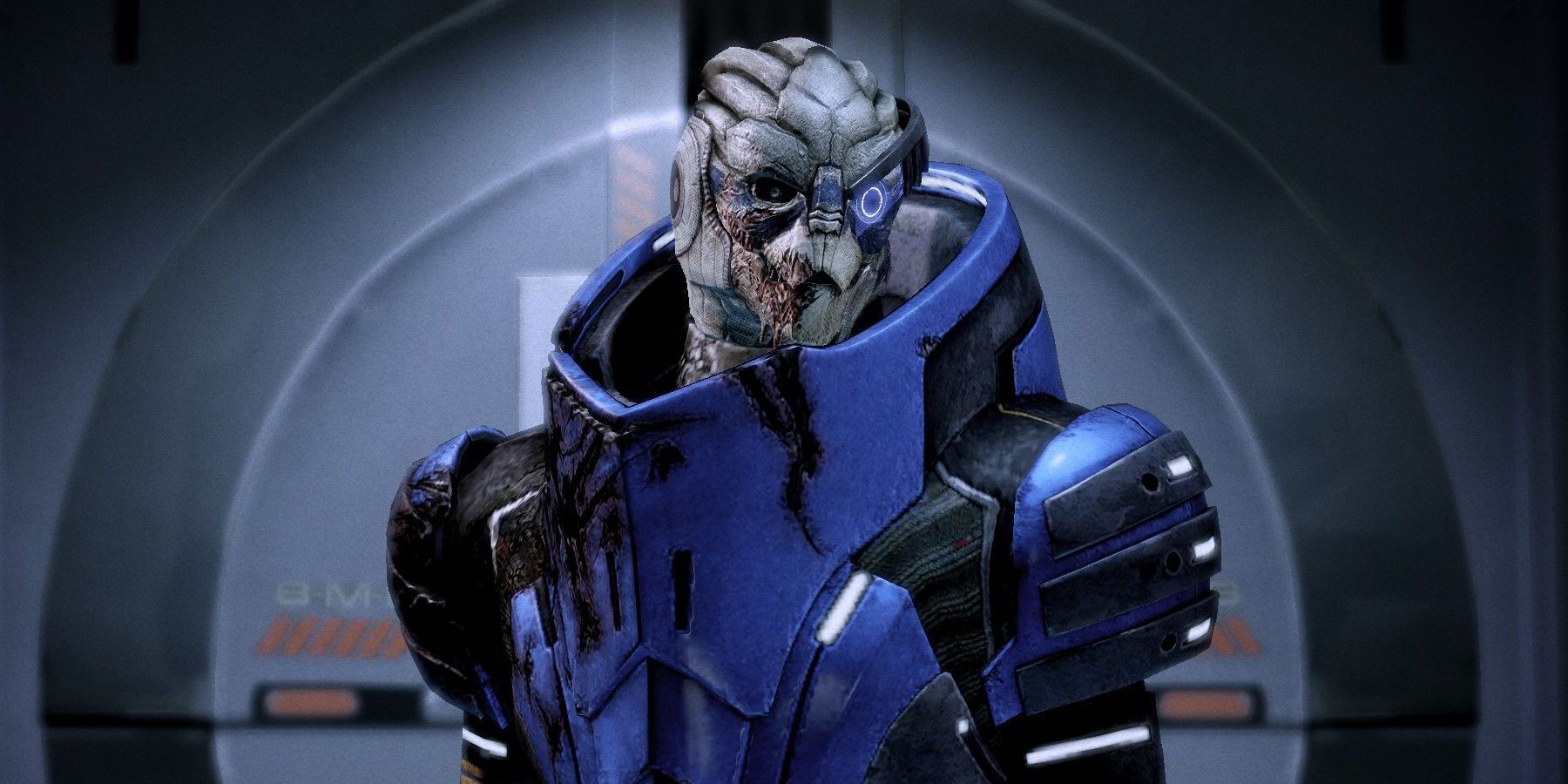 Garrus with face scar.