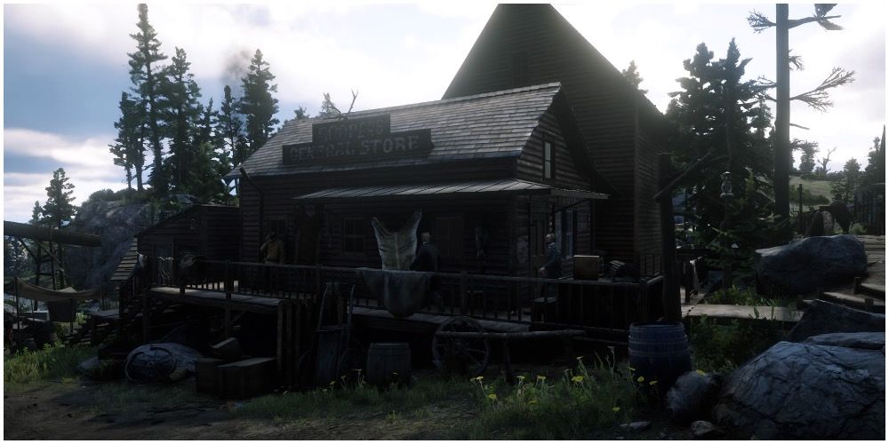 The general store located in Strawberry