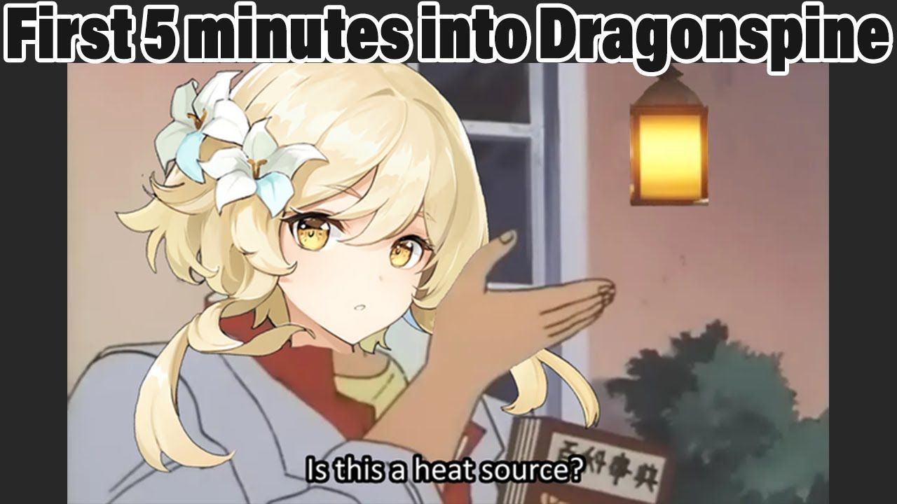 Genshin Impact Dragonspine Meme