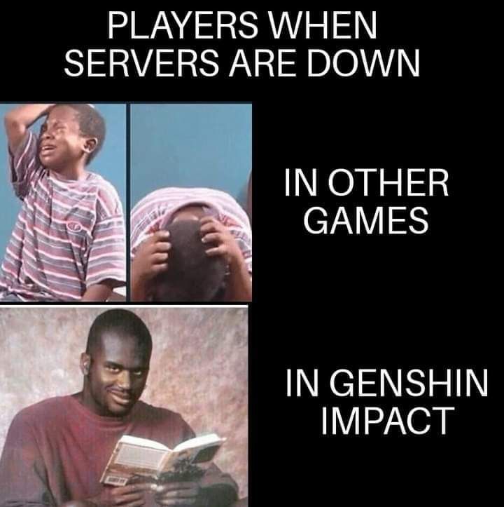 Genshin Impact Servers Meme