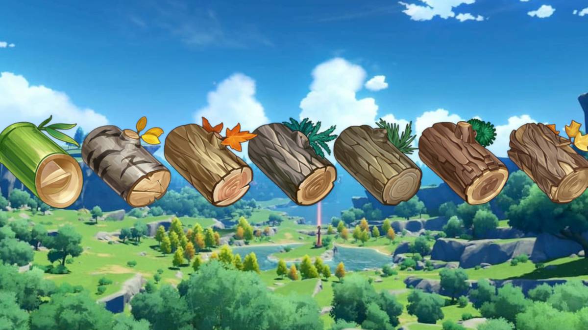 Genshin Impact Wood Locations