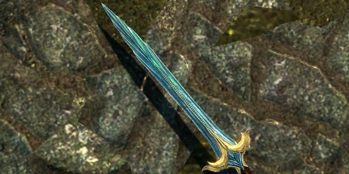 Glass Sword Elder Scrolls V Skyrim
