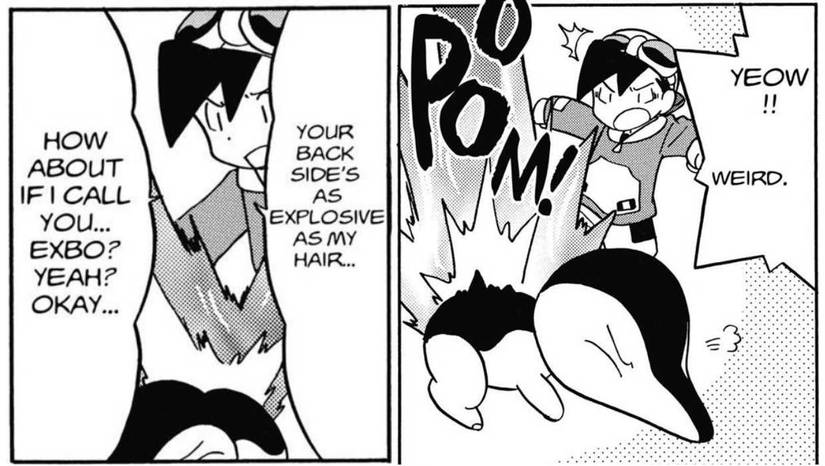 Pokemon Adventures Manga Gold and Cyndaquil