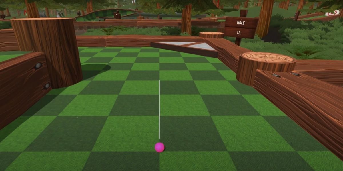 golf with your friends the forest hole 12 trickshot