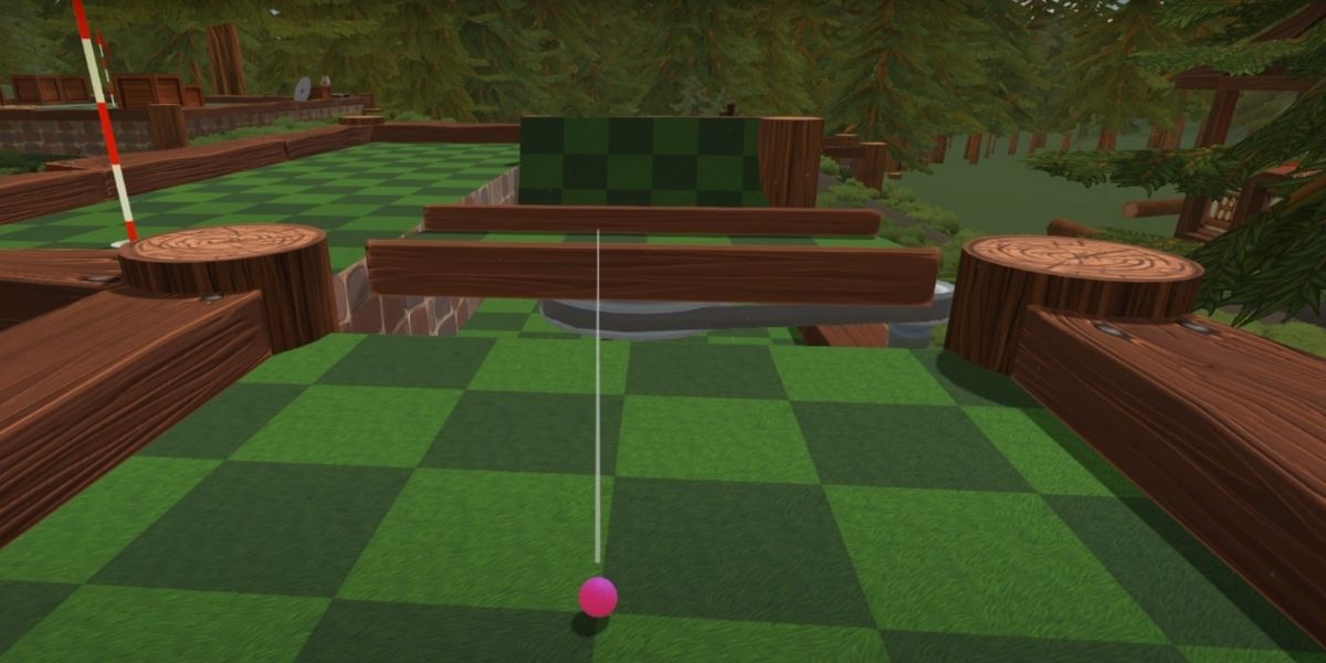 Golf with your friends hole 8 the forest trickshot