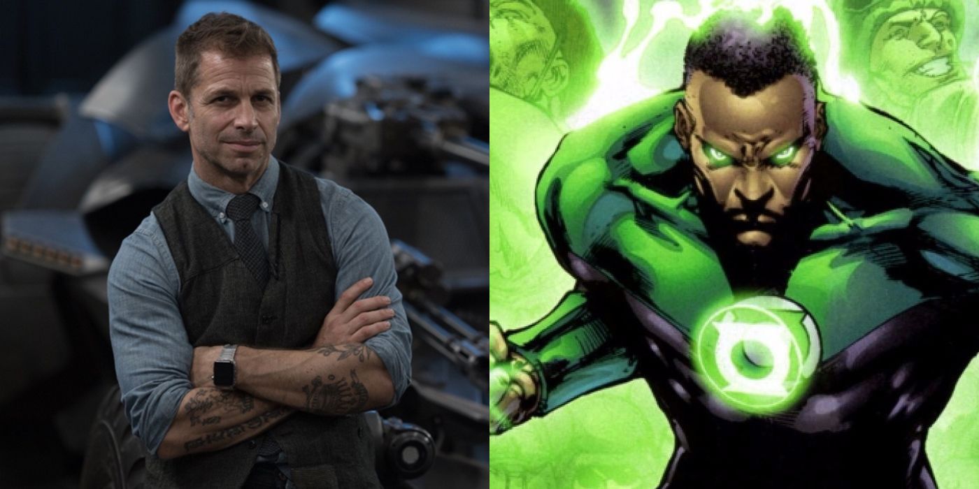 Green Lantern Zack Snyder Justice League DC Warner Bros