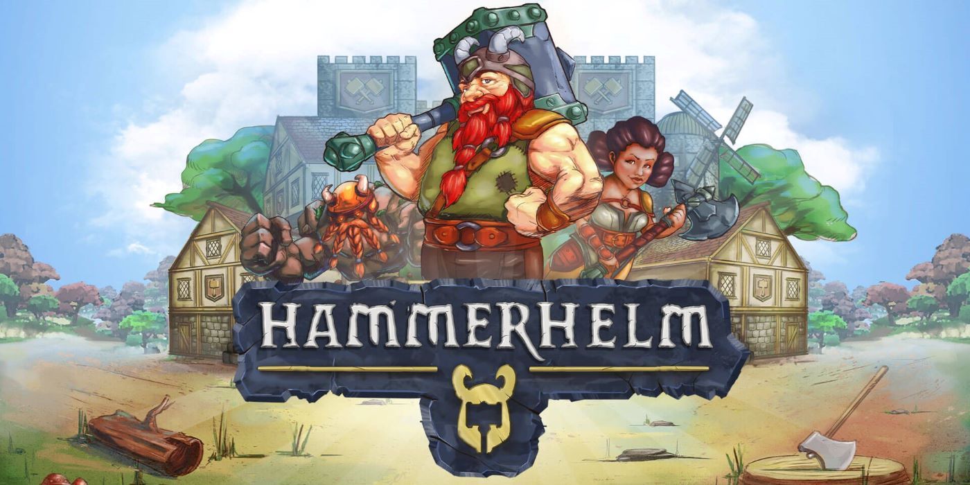 Логотип Hammerhelm с гномами