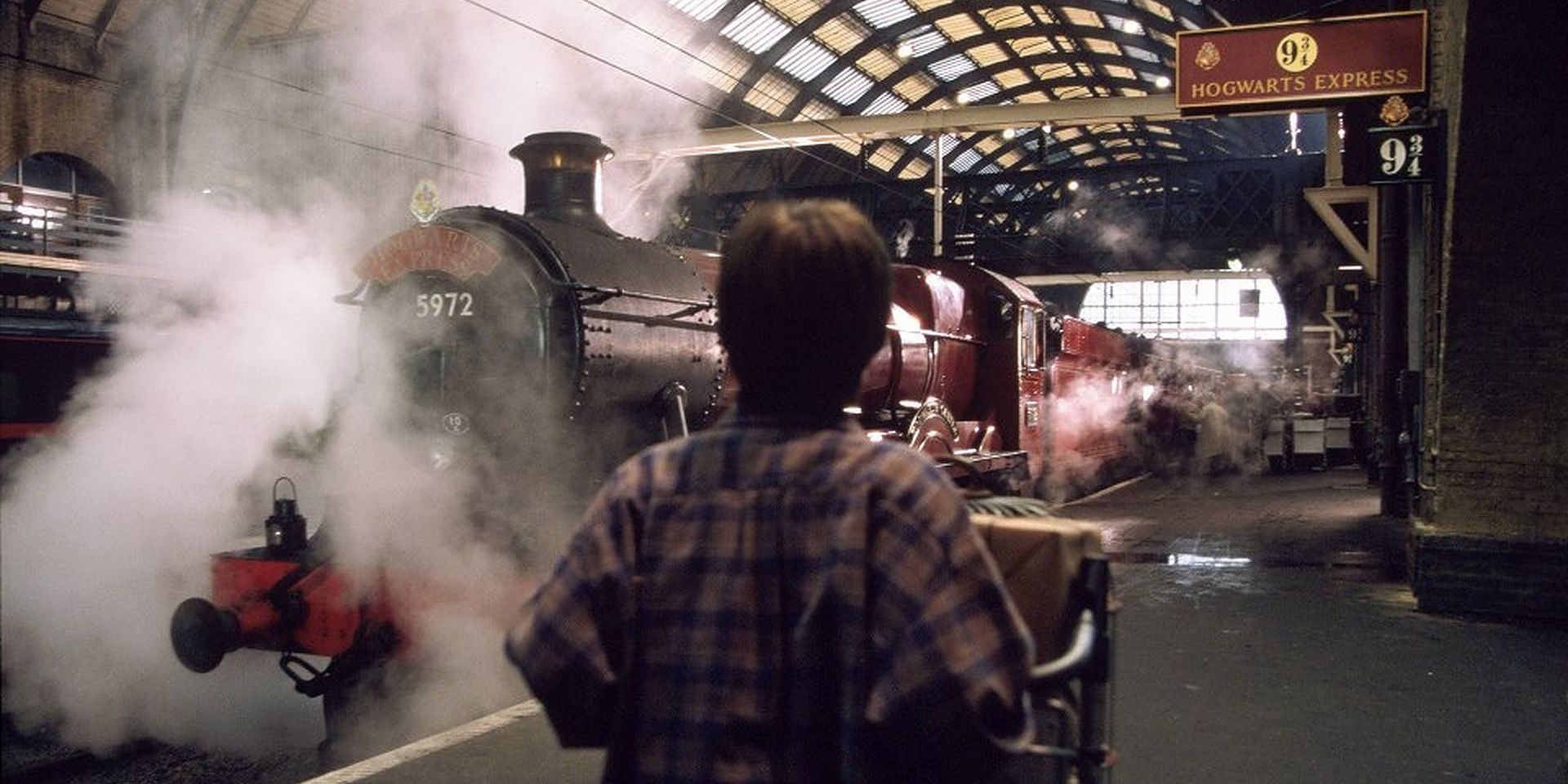 Harry Potter Harry arrives to the platform 9 3/4