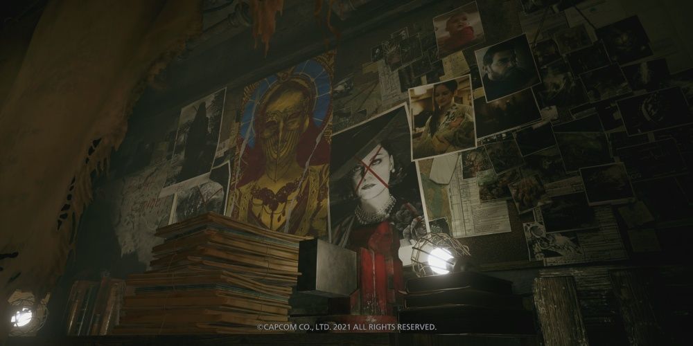Resident Evil Village Heisenberg Info Wall