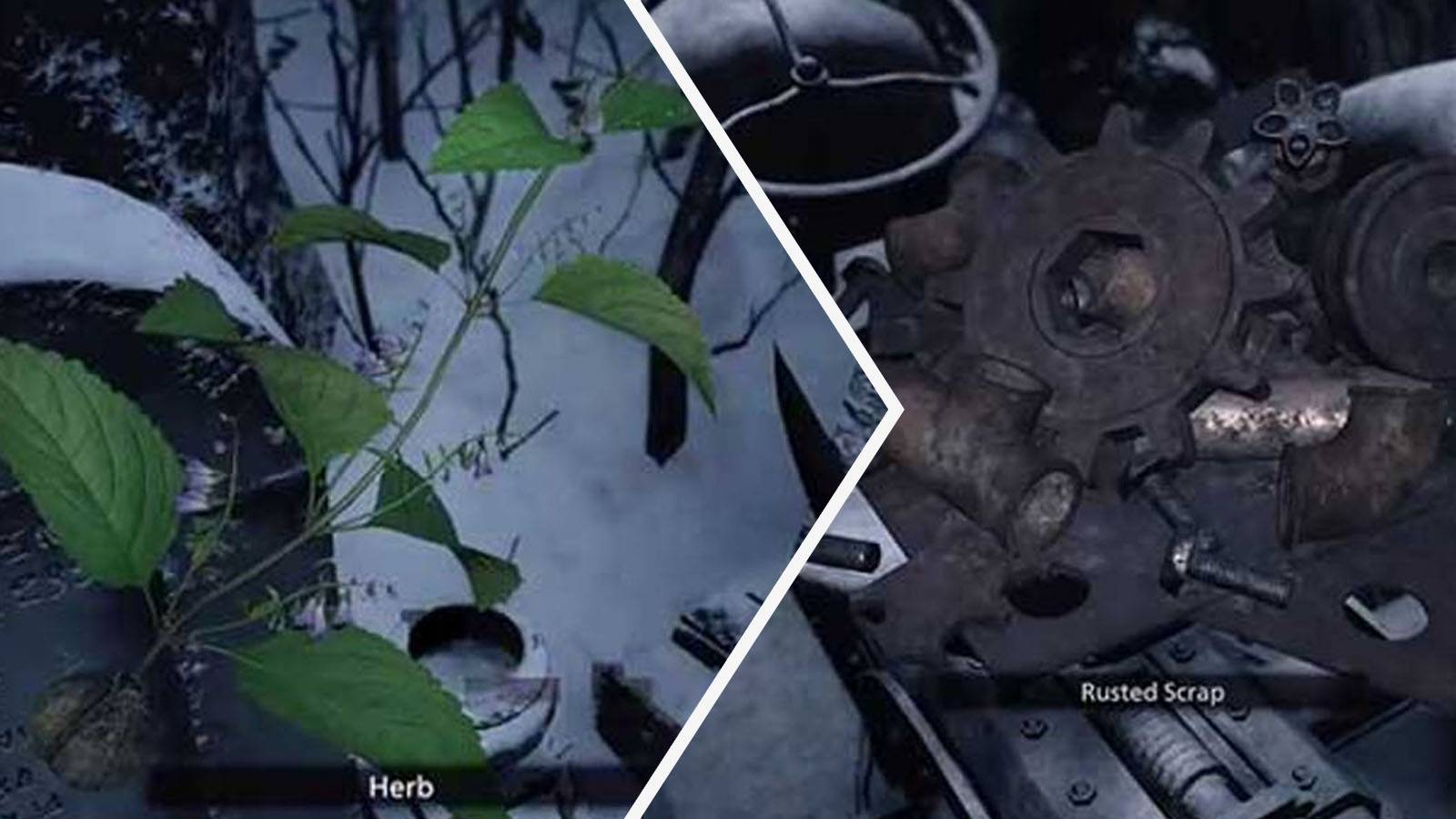 Herb Rusted Scrap Resident Evil 8