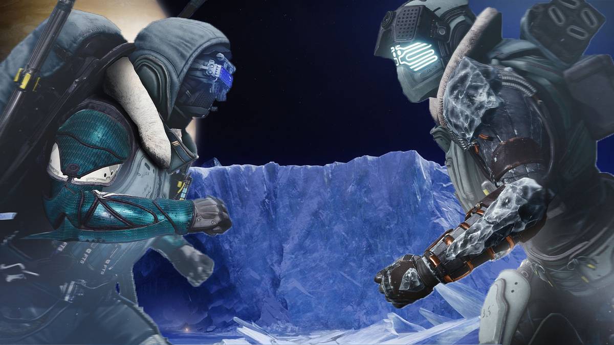 Destiny 2 Hunter Titan Europa Crystocene Beyond Light