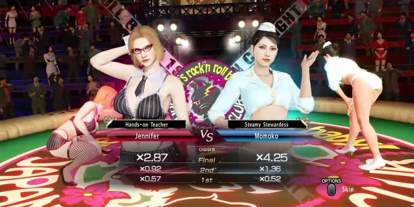 Japan Catfight Club in Yakuza 0