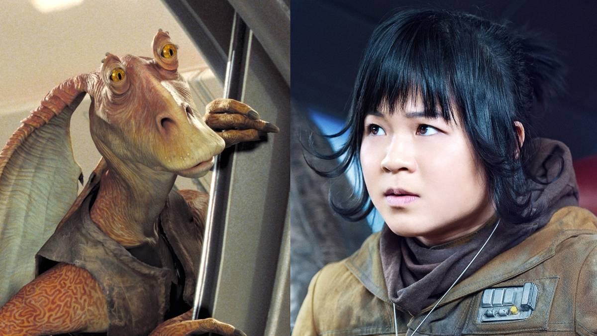 Star Wars Jar Jar Binks Rose Tico