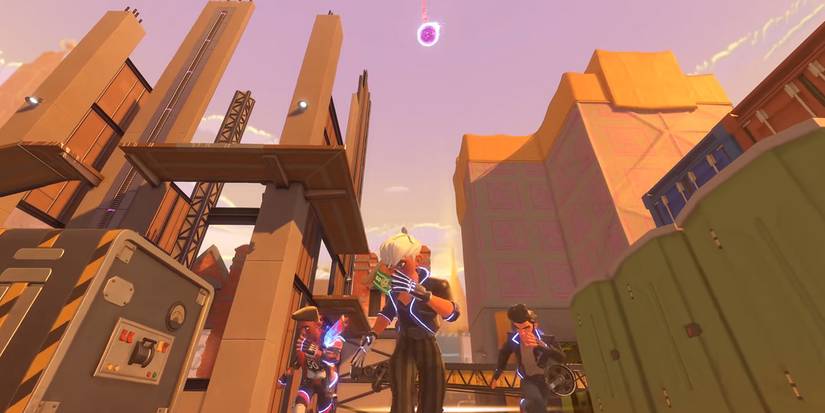 Knockout City - An Entire Team Running Away From An Ultimate Attack