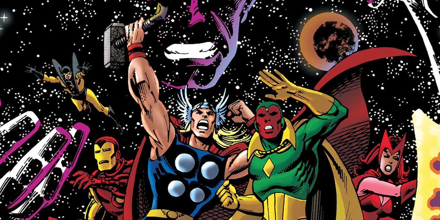 Marvel Korvac Saga Thor Vision Iron Man
