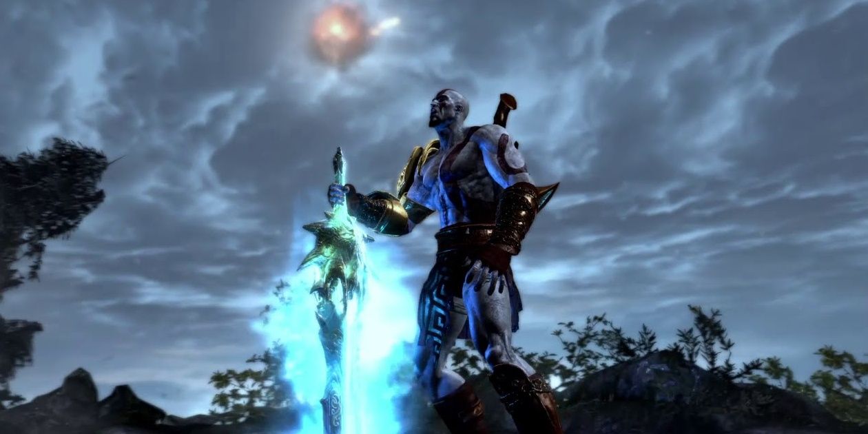 Kratos declares war on Olympus in God of War III