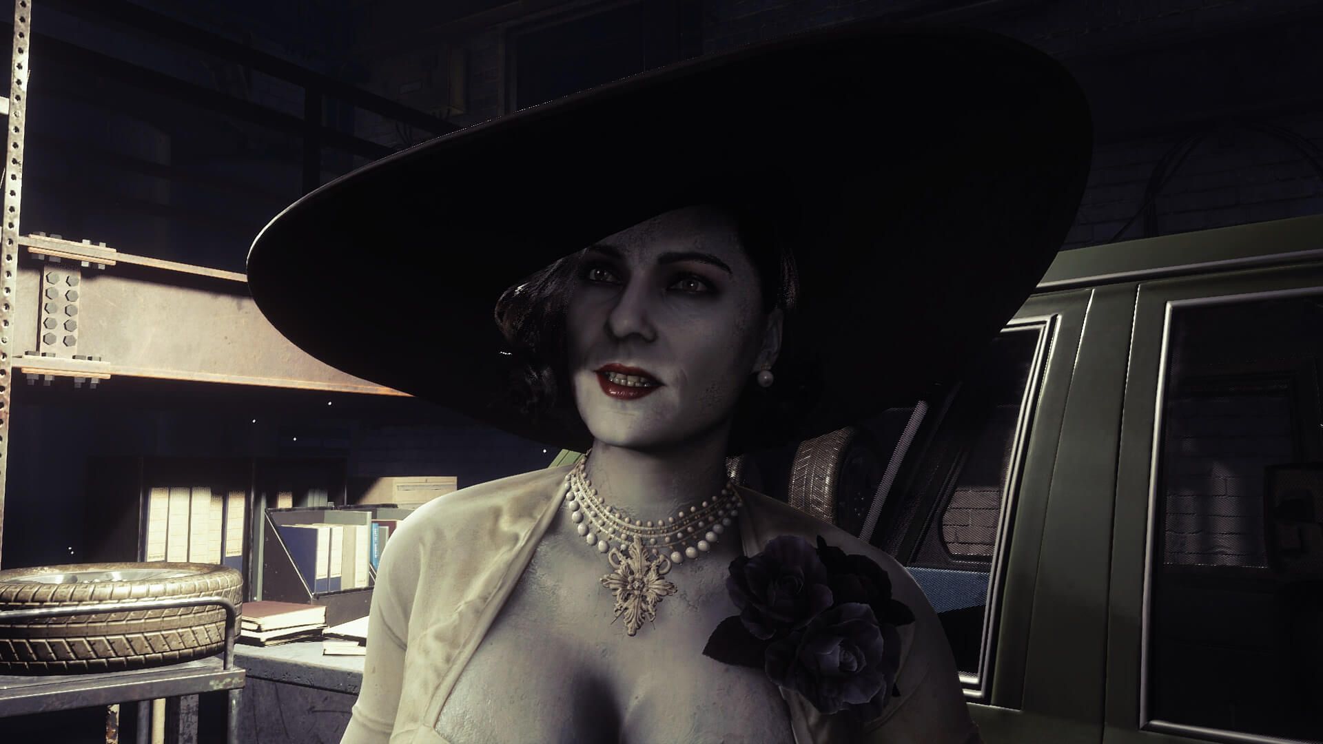 Lady Dimitrescu Resident Evil 3 Jill replacement