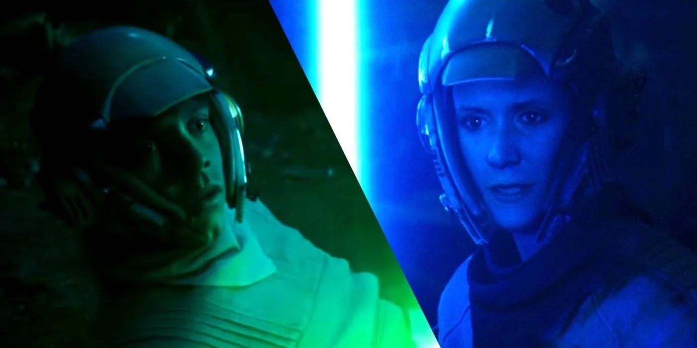 Luke & Leia From Star Wars Rise Of Skywalker