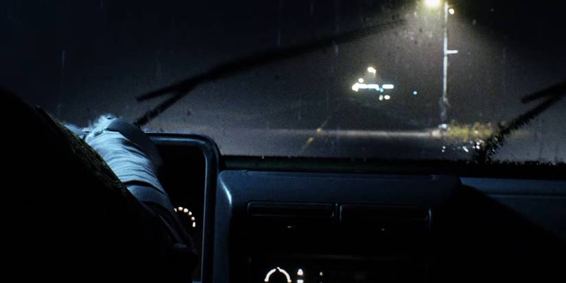 Leon Driving The Police Car From Resident Evil 2