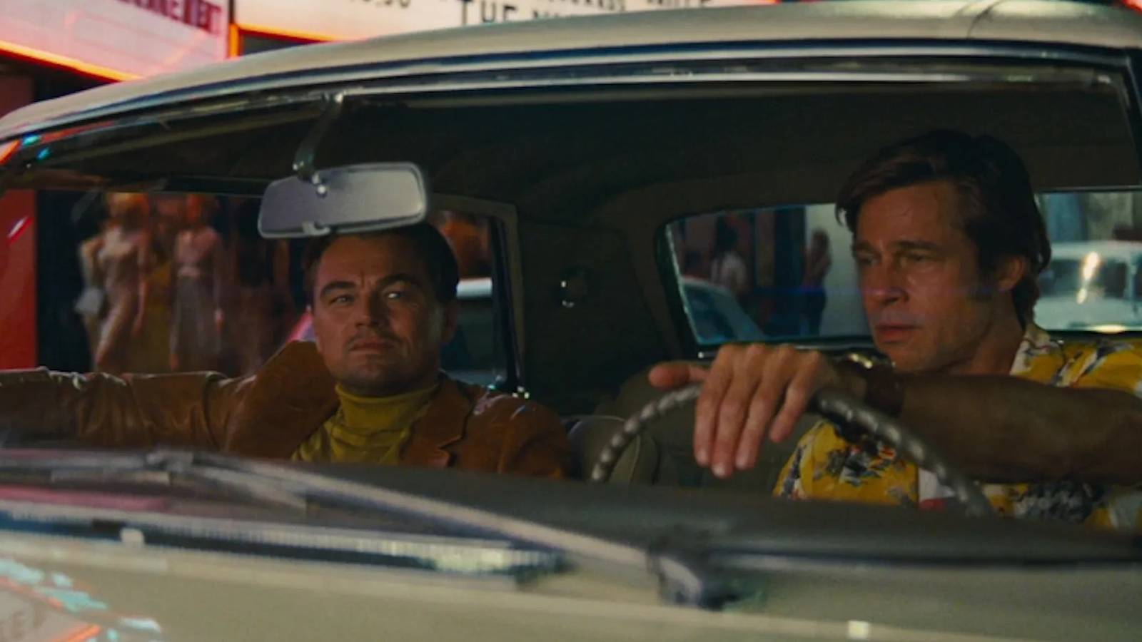 Leonardo DiCaprio and Brad Pitt in Once Upon a Time in Hollywood