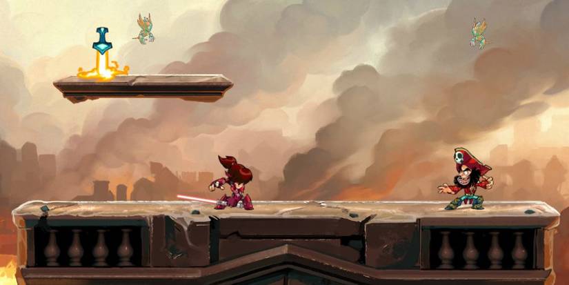 Players Can Swap The Swords In Brawlhalla For Light Sabers.