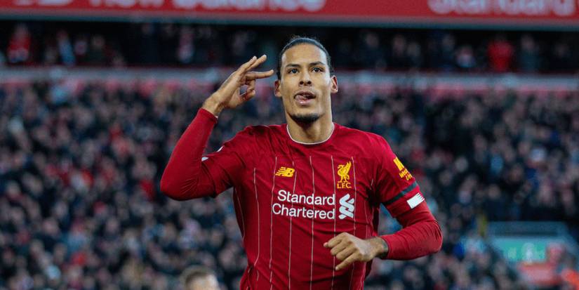 Virgil Van Dijk in Liverpool