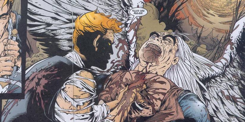 Lucifer vs Amenadiel - Lucifer Comics Easter Eggs In Show