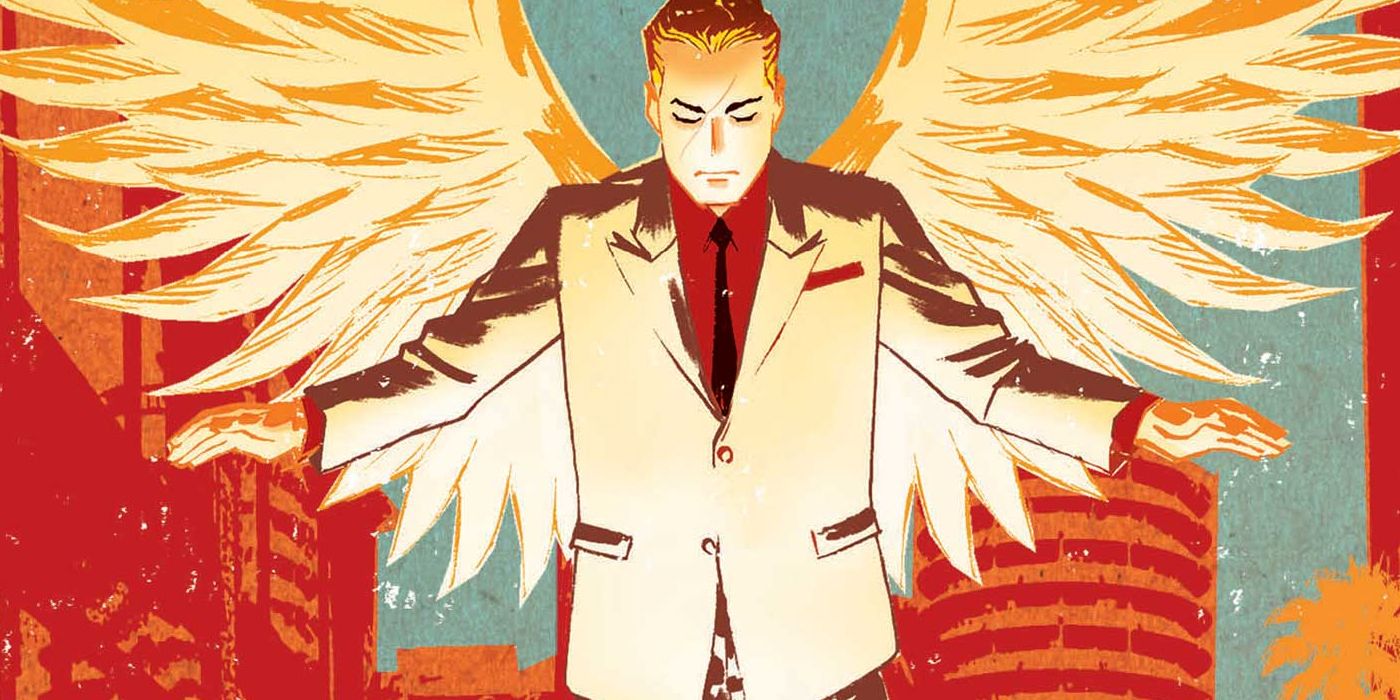 Lucifer with Angel Wings - Lucifer Comics Easter Eggs In Show