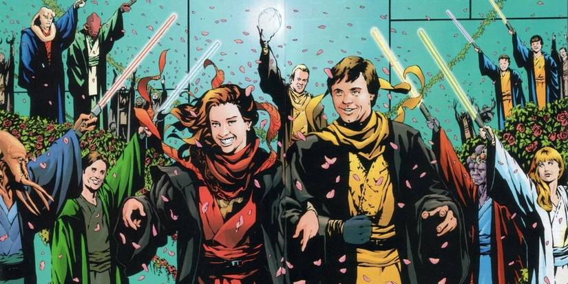 Luke & Mara Jade Marriage From Star Wars