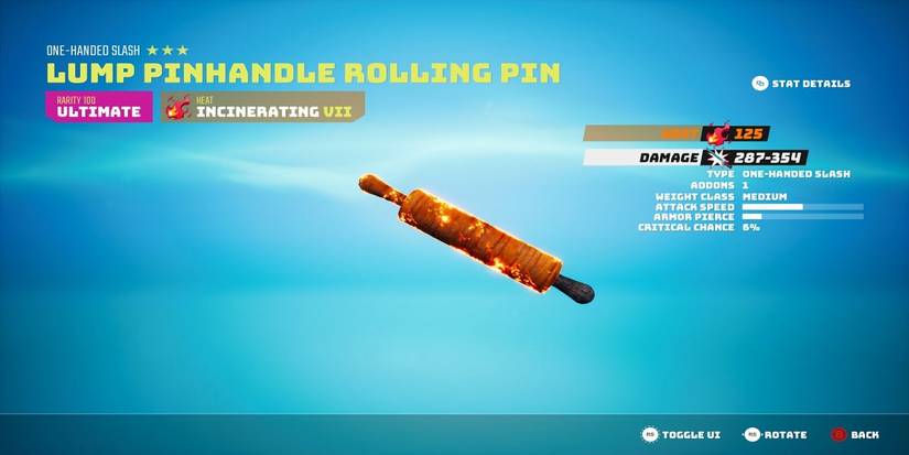 Lump Pinhandle Rolling Pin biomutant