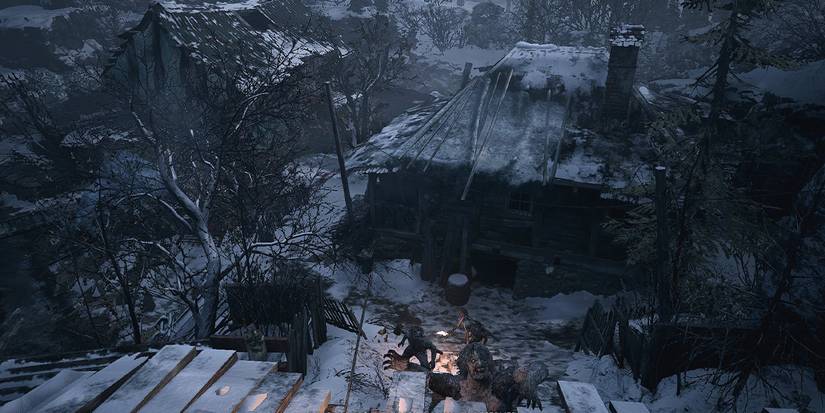 LycanAttackRoofResidentEvilVillage