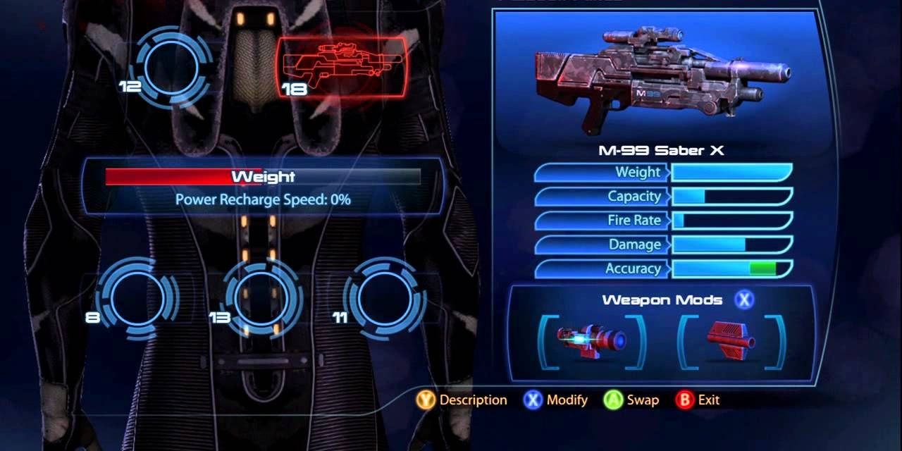 M-99 Saber From Mass Effect 3