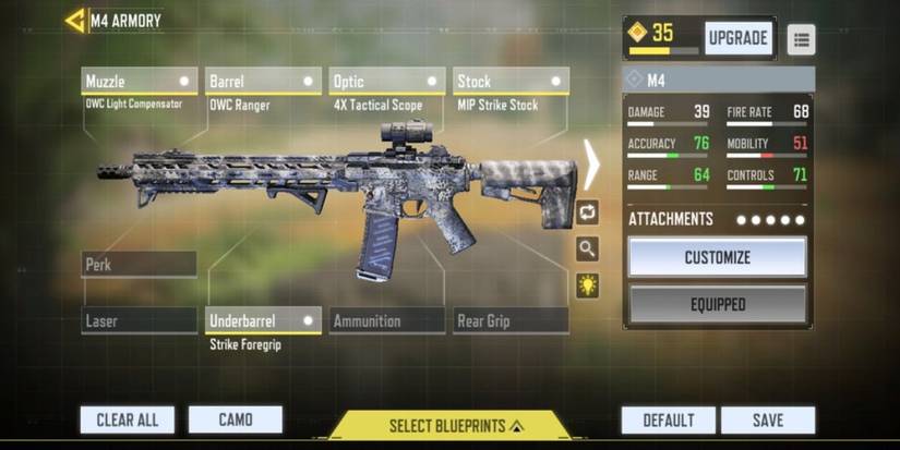 M4 loadout in cod_ mobile