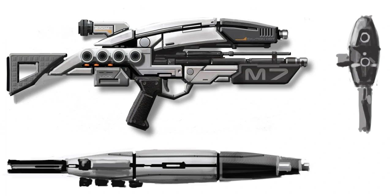 M7 Lancer From Mass Effect 3