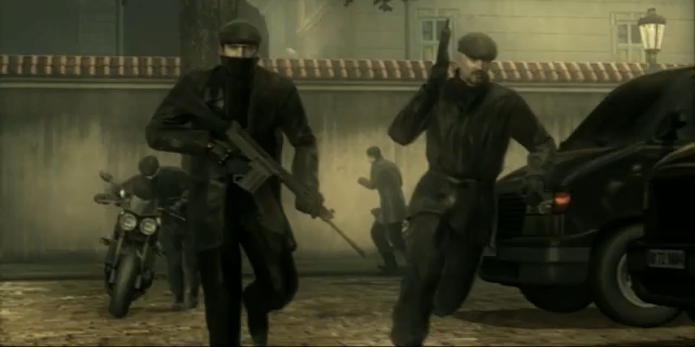 MGS 4 act 3 Big mama's soldiers copy