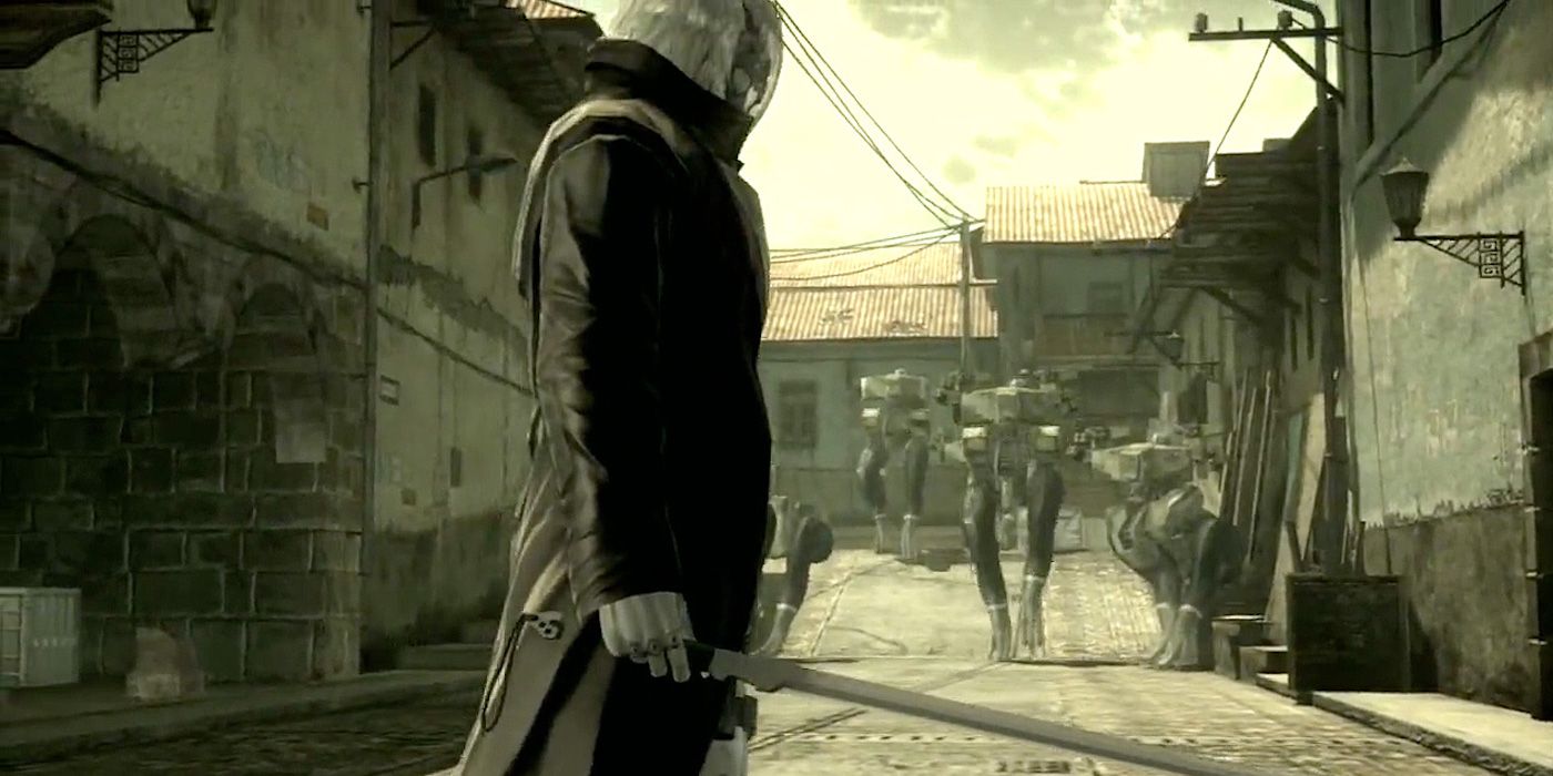 MGS 4 raiden act 2