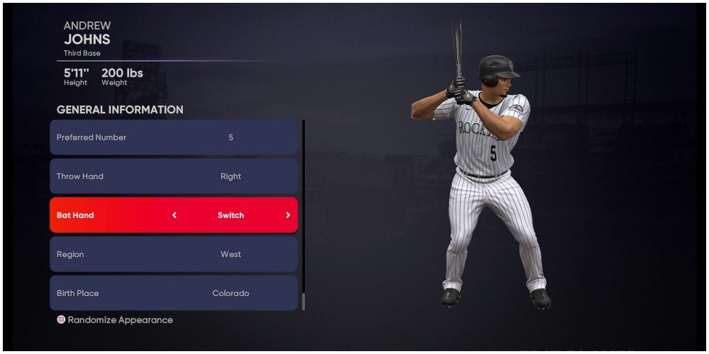 MLB The Show 21 Making A Switch Hitter