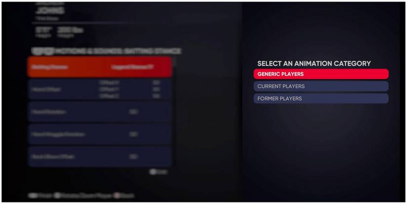 MLB The Show 21 Picking A Template For The Stance
