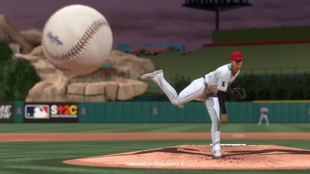 Baal travelling after being thrown by pitcher