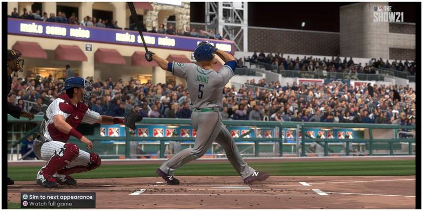 MLB The Show 21 Smacking A Home Run In Double A